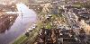 Computer generated imagery of Stockton Waterfront