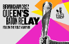 A graphic which says "Birmingham 2022 - Queen's Baton Relay - Follow the Relay near you
