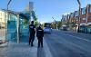 Two enforcement officers on patrol on Stockton High Street