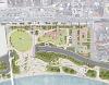 A plan showing the areas of focus for Stockton Waterfront following public engagement