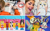 A grid image showing different craft activities and in the top right corner is children's author and illustrator, Liz Million