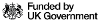 Funded by UK Government logo