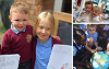 A grid image showing pictures of Holy Trinity Rosehill Primary School pupils