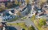 A CGI showing the completed highways improvements to Norton High Street