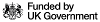 Funded by UK Government logo