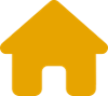Yellow icon of a house