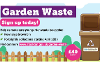 Garden waste - sign up today. Help us make sure your garden waste is recycled: New large brown bin and fortnightly collection from April 2025. Find out more at www.stockton.gov.uk/garden-waste