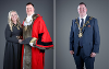 A grid image showing the Mayor and Mayoress