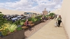 Improvements to Yarm High Street's central area include widening the existing footpath to create an impressive new public space that will improve the look and feel of the area