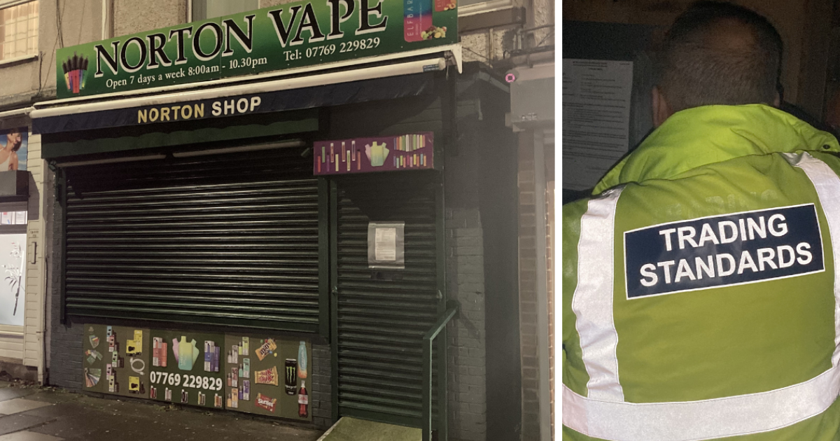 Closure order secured for Norton Vape and flat - Stockton-on-Tees Borough  Council
