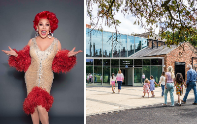 Image of Stockton-on-Tees' Strictly star La Voix who is being celebrated in Preston Park Exhibition