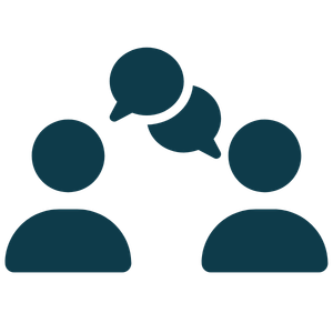 communication and interaction icon
