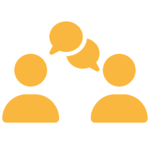 communication and interaction icon